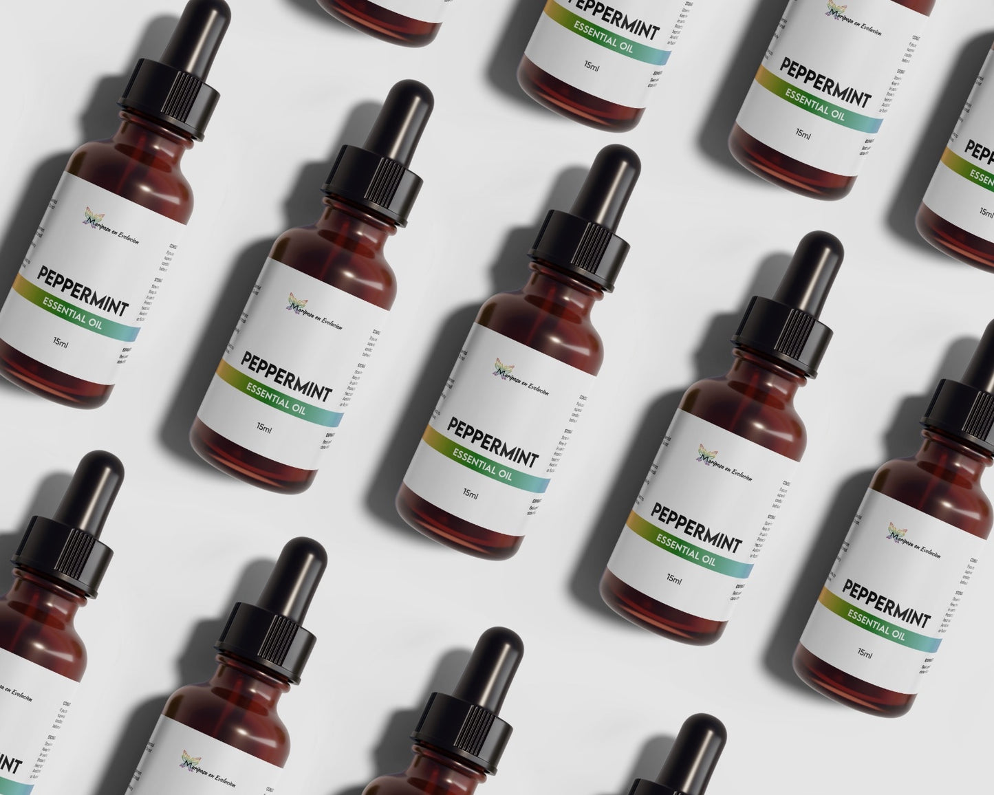 Peppermint Oil – Natural Essential Oil Inspiring and Refreshing Peppermint Scent – Long Day Calming Effect