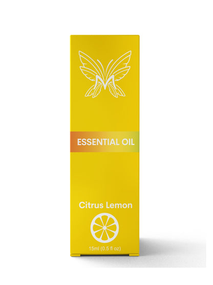Lemon Oil – Citrus Freshness Essential Oil – Balanced and Soothing Aromatherapy Lemon Oil